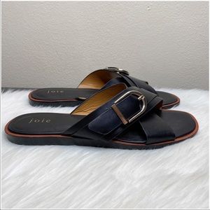 Joie Sandals Slip On Black